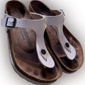 Birkenstock Gizeh White Vegan Sandals